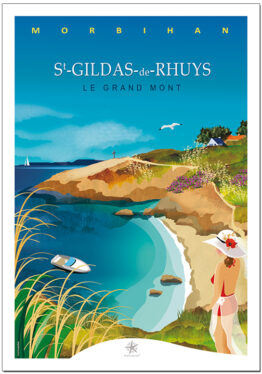 croix et sémaphore du grand mont saint gildas de rhuys