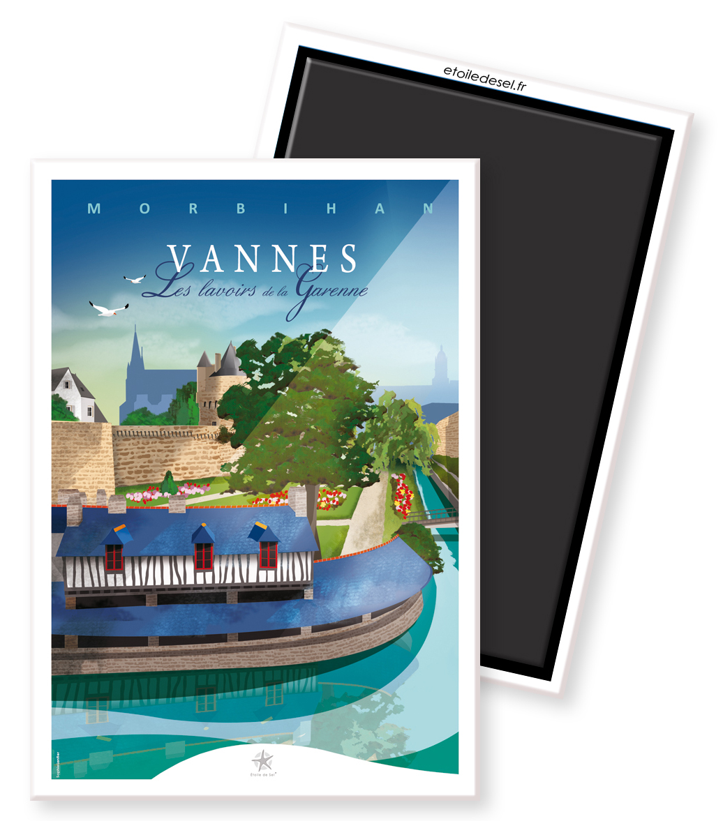Magnet Vannes lavoirs de la Garenne magnet lavoir vannes