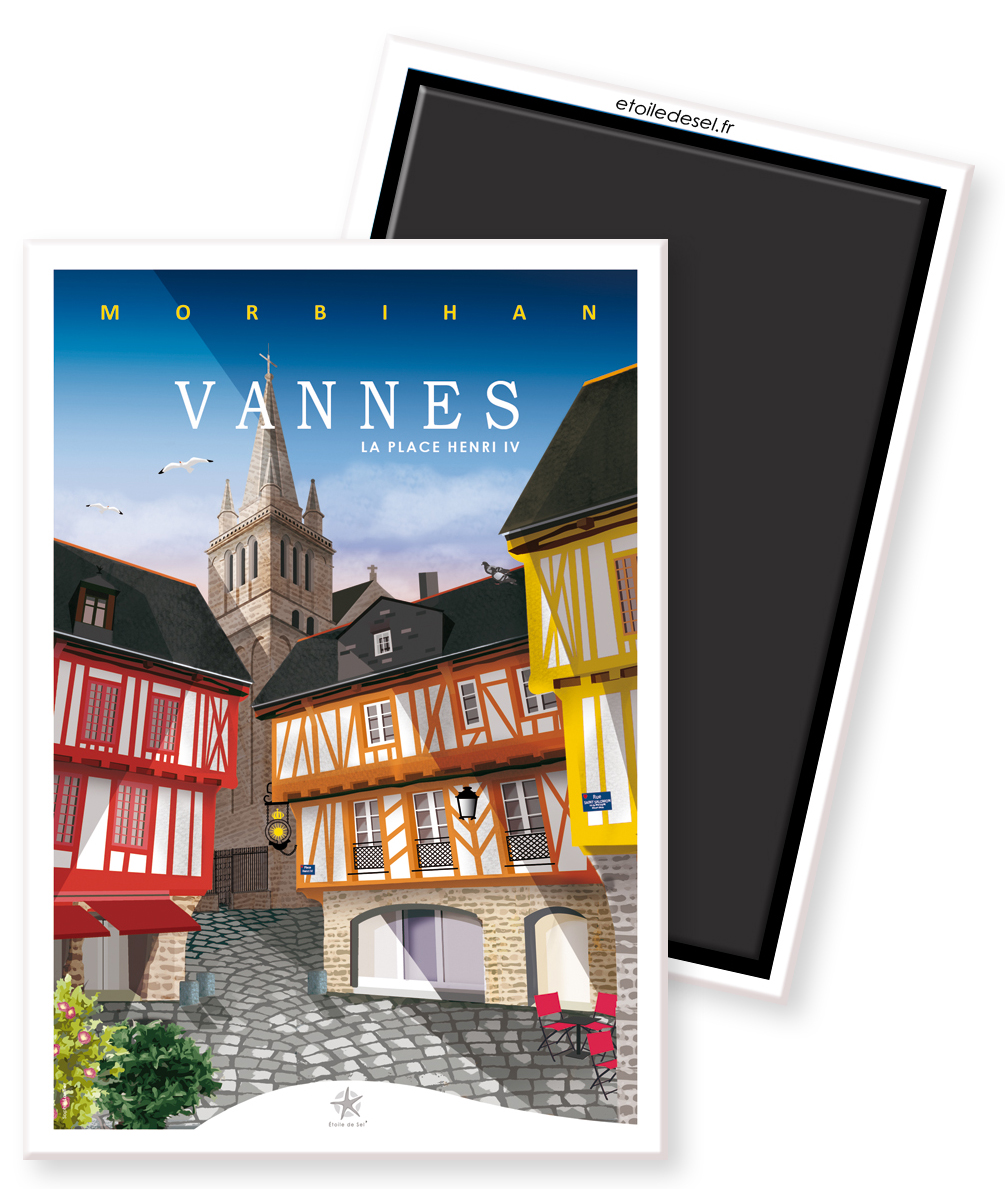 Magnet Vannes place Henri IV magnet vannes henri IV