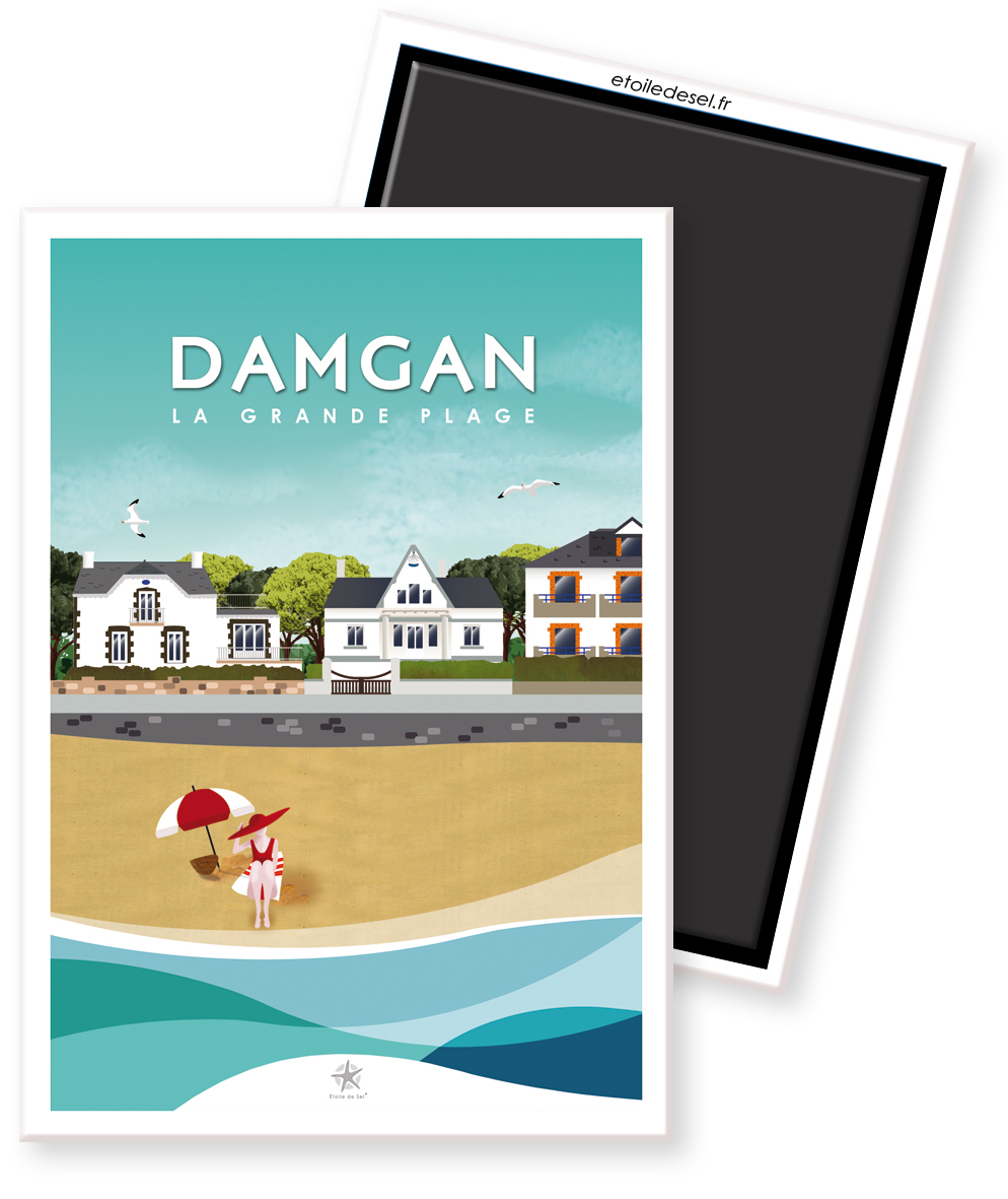 magnet de damgan plage