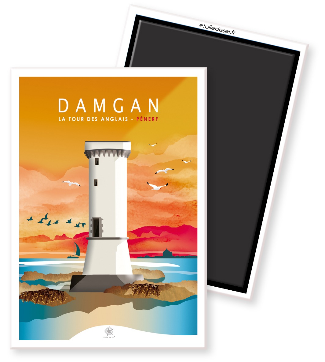 magnet penerf coucher de soleil