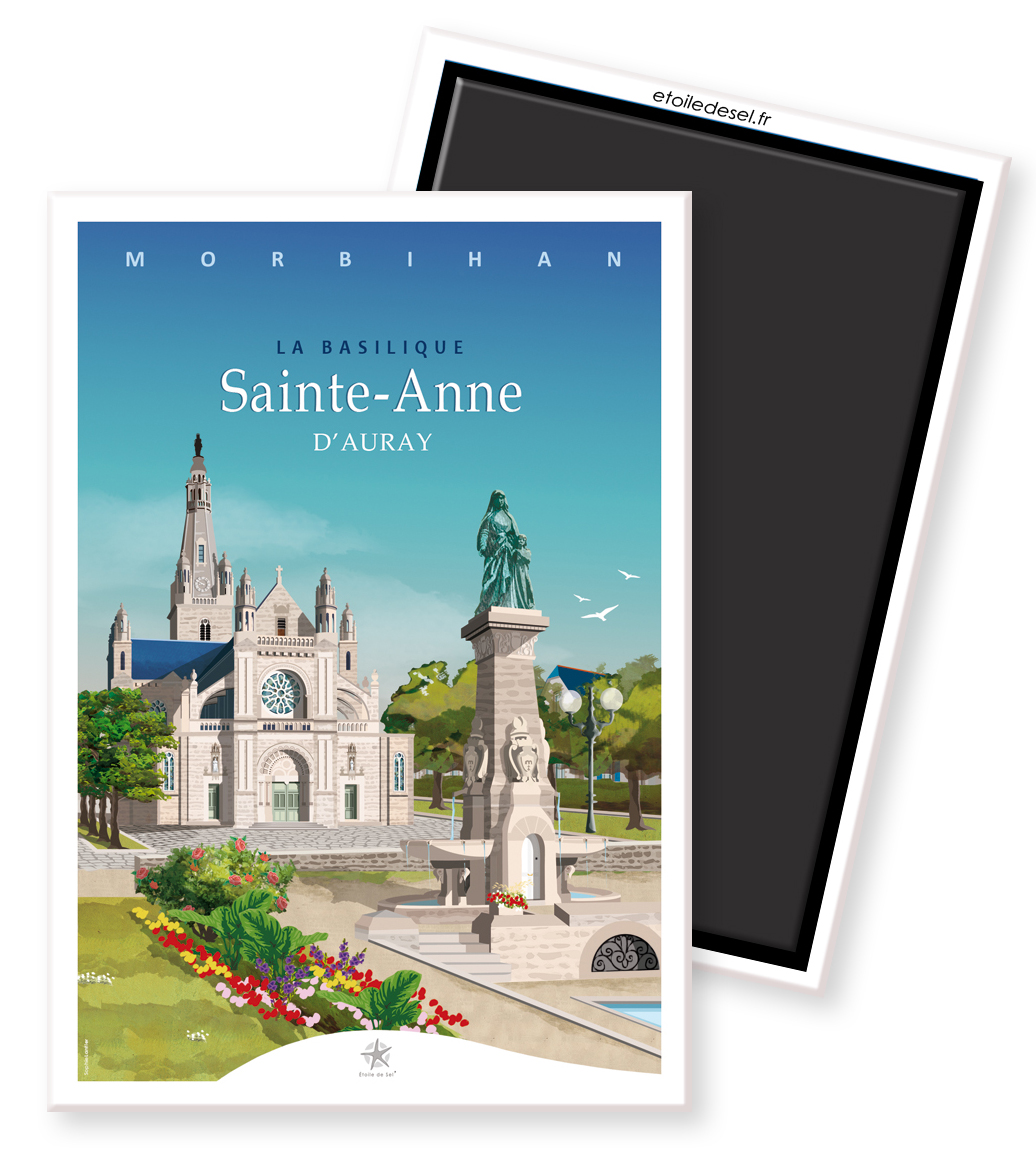 magnet saint anne d'auray magnet sainte Anne