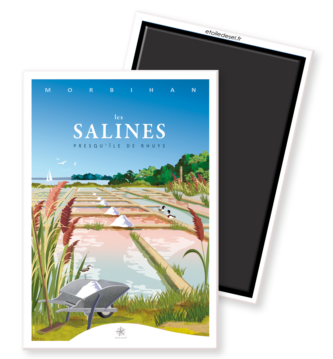 magnet salines du golfe du morbihan magnet marais salants