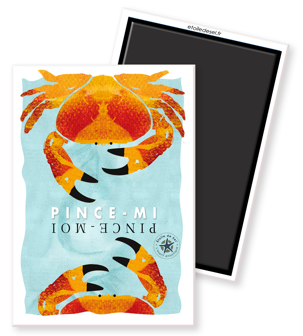 magnet crabe magnet tourteau