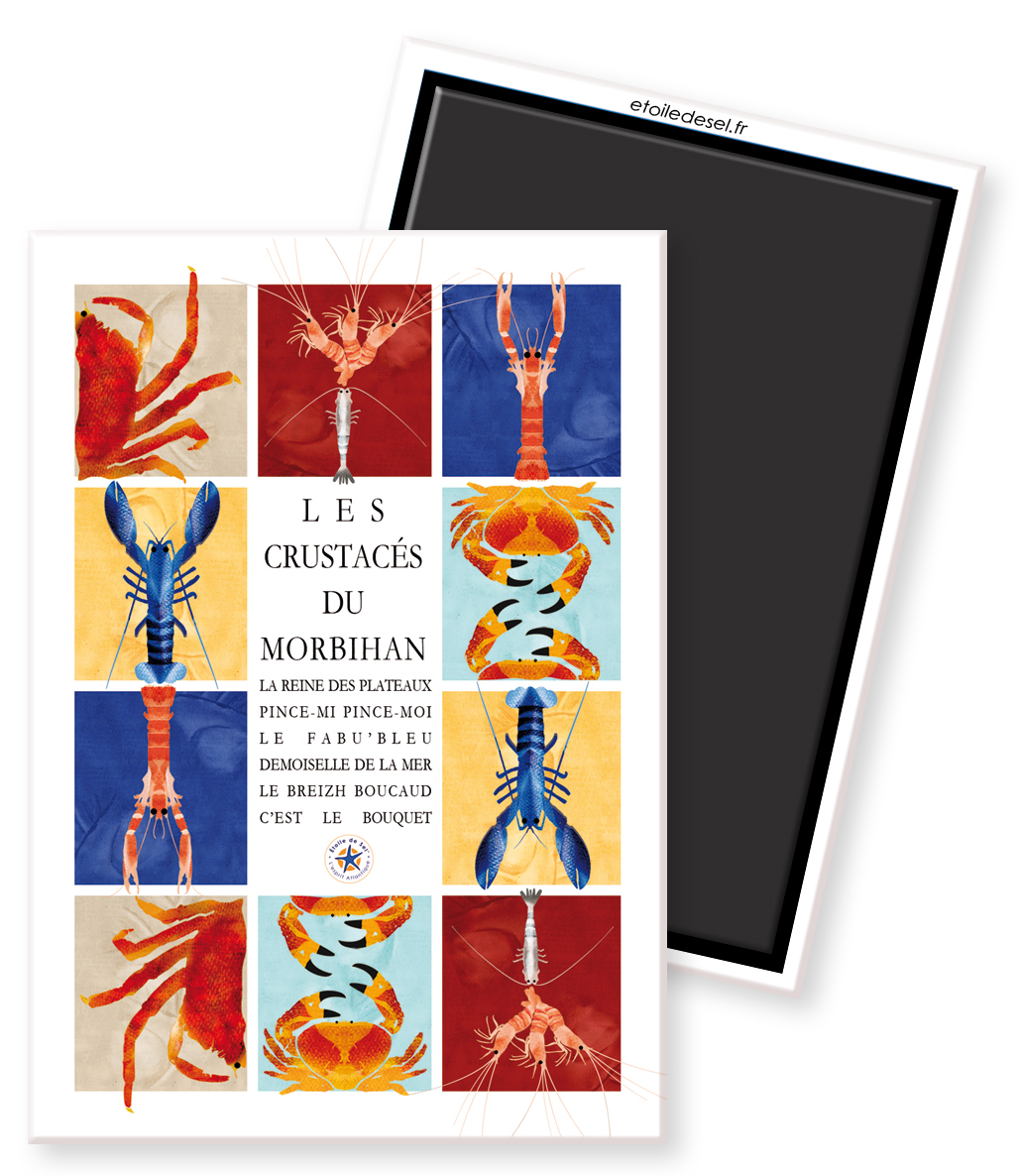 magnet crustacés magnets crustacés morbihan