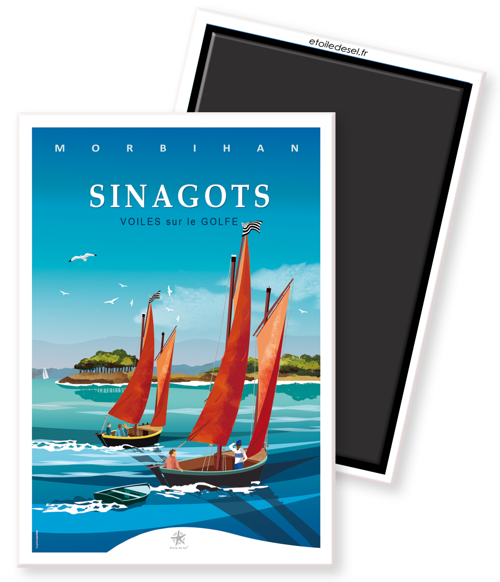 magnet les sinagots du golfe du morbihan