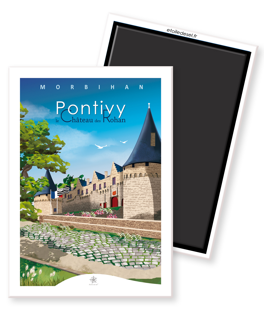 magnet pontivy château des rogan en bretagne magnet pontivy château