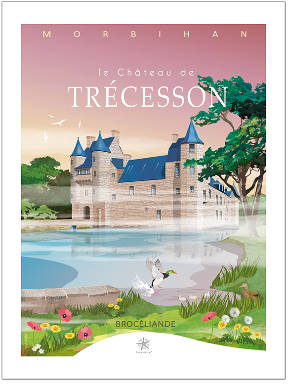 château de trécesson à campéneac en bretagne