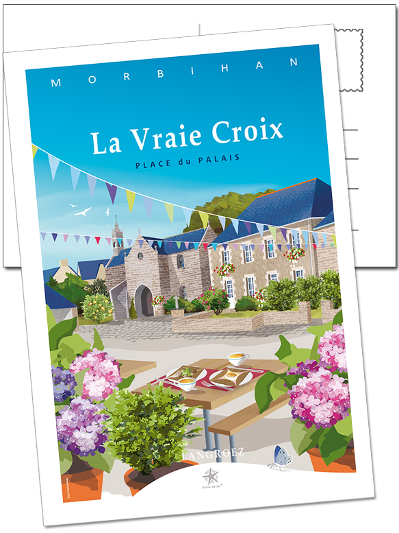 carte de langroez en bretagne